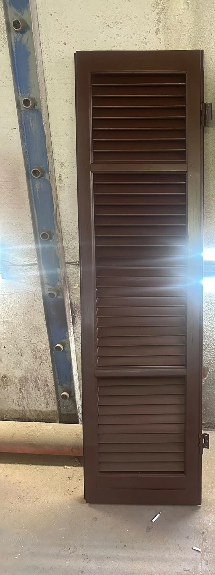 Dopo il restauro — in bottega, sotto i nostri occhi